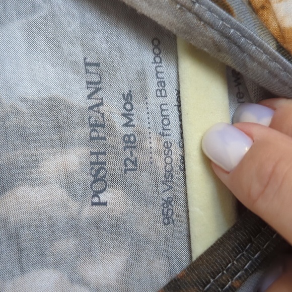 POSH PEANUT Bodysuit 12-18 - Picture 3 of 3